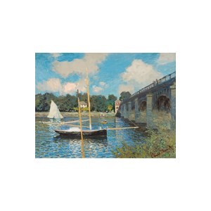 Puzzle Michele Wilson (A246-1000) - Claude Monet: "Bridge D'Argenteuil" - 1000 pièces