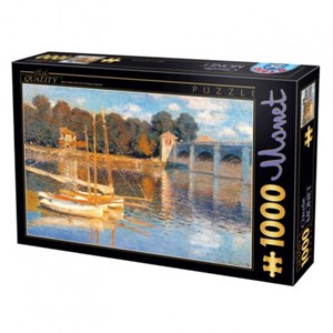 D-Toys (67548-CM03) - Claude Monet: "Le pont d`Argenteuil" - 1000 pièces
