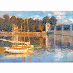 D-Toys (67548-CM03) - Claude Monet: "Le pont d`Argenteuil" - 1000 pièces