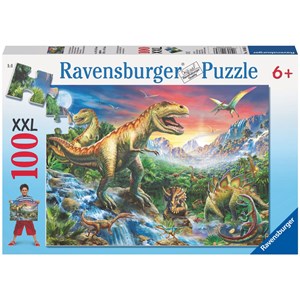 Ravensburger (10665) - "Le Temps des Dinosaures" - 100 pièces