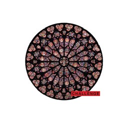 Puzzle Michele Wilson (A342-80) - "Notre Dame Rosace" - 80 pièces