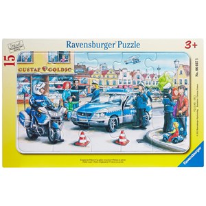 Ravensburger (06037) - "La Police en Action" - 15 pièces