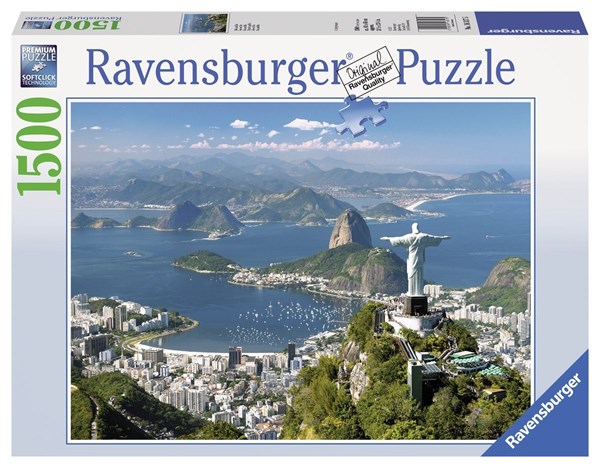 Ravensburger (16317) - "Vue de Rio" - 1500 pièces