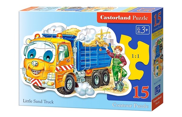 Castorland (B-015061) - "Little Sand Truck" - 15 pièces