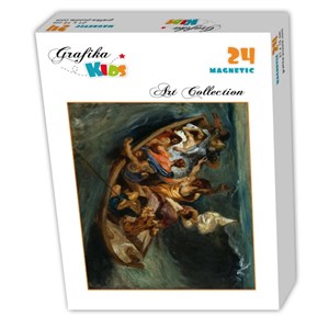 Grafika (00292) - Eugene Delacroix: "Christ sur la Mer de Galilée, 1841" - 24 pièces