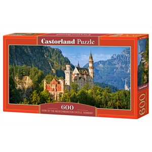 Castorland (B-060221) - "Neuschwanstein, Allemagne" - 600 pièces