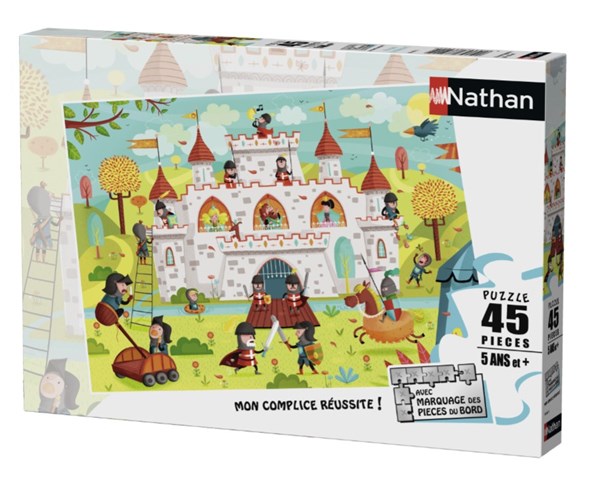 Nathan (86467) - "Knights" - 45 pièces