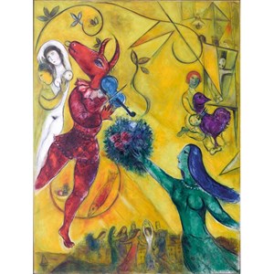 Puzzle Michele Wilson (W64-12) - Marc Chagall: "La Danse" - 12 pièces