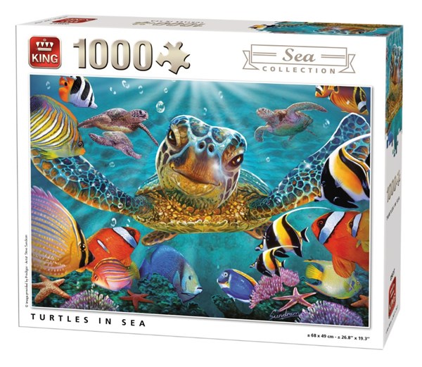 King International (05617) - "Tortues" - 1000 pièces