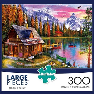 Buffalo Games (2477) - "The Fishing Hut" - 300 pièces