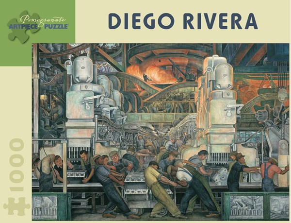 Pomegranate (AA421) - Diego Rivera: "L'industrie de Détroit" - 1000 pièces