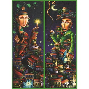 Gold Puzzle (61123) - "Rendez-vous Nocturne" - 1000 pièces
