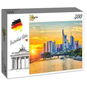 Grafika (02527) - "Deutschland Edition, Frankfurt am Main, Bankenviertel" - 300 pièces