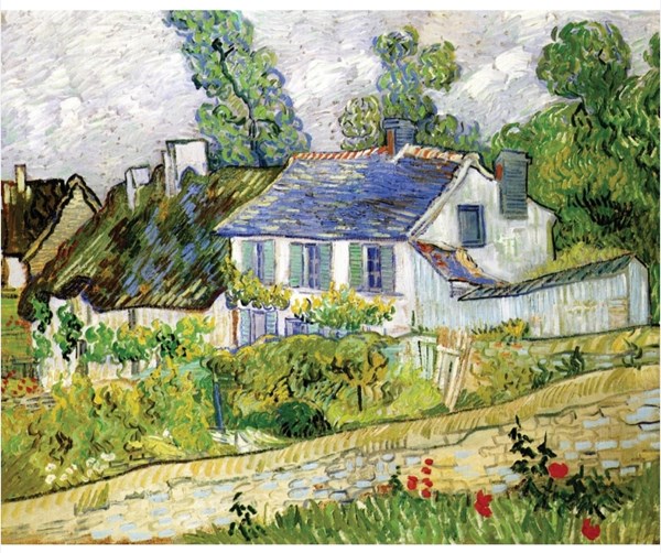 Puzzle Michele Wilson (A218-500) - Vincent van Gogh: "Maison à Auvers" - 500 pièces