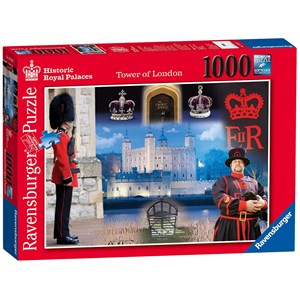 Ravensburger (19581) - "Historic Royal Palaces, The Tower of London" - 1000 pièces
