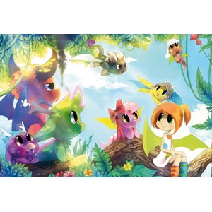 Schmidt Spiele (56114) - "7 1/2 dragons" - 48 pièces