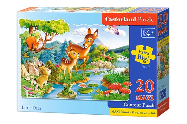 Castorland (C-02177) - "Little Deer" - 20 pièces