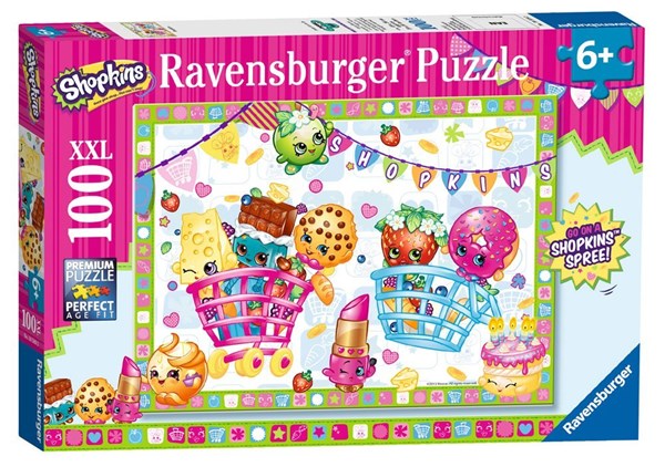 Ravensburger (10589) - "Shopkins" - 100 pièces