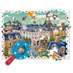 Ludattica (52462) - "Baby Détective : La Ville" - 108 pièces