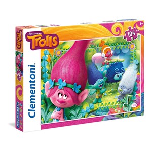 Clementoni (27961) - "Trolls" - 104 pièces