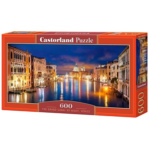 Castorland (B-060245) - "The Grand Canal by Night, Venice" - 600 pièces