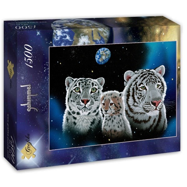 Grafika (T-00418) - Schim Schimmel, William Schimmel: "Gentle Family" - 1500 pièces