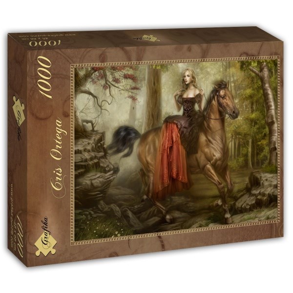 Grafika (T-00063) - Cris Ortega: "Wandering the Trail of Tears" - 1000 pièces