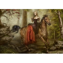 Grafika (T-00063) - Cris Ortega: "Wandering the Trail of Tears" - 1000 pièces