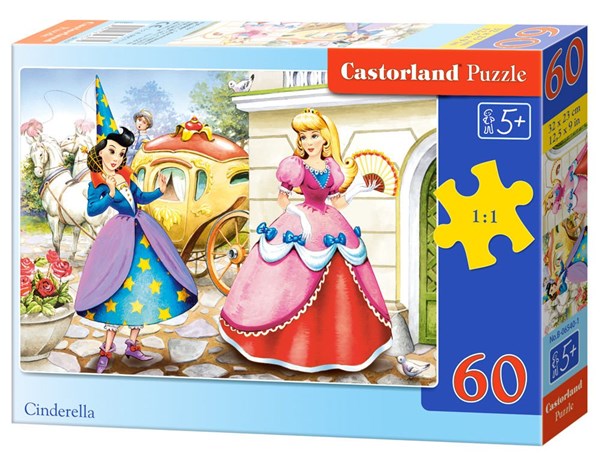 Castorland (B-06540) - "Cendrillon" - 60 pièces