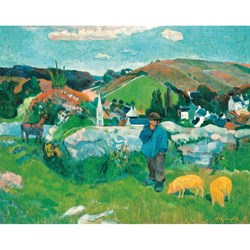 Puzzle Michele Wilson (A462-500) - Paul Gauguin: "Le Porcher" - 500 pièces