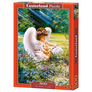 Castorland (B-52820) - "An Angel's Care" - 500 pièces
