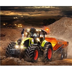 Ravensburger (09301) - "Tracteurs CLAAS: Axion, Lexion, Xerion" - 49 pièces