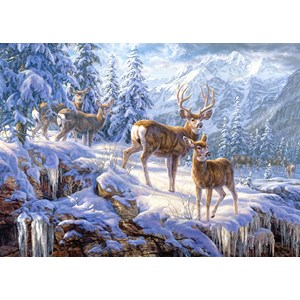 Castorland (C-102501) - "En pleine forêt" - 1000 pièces