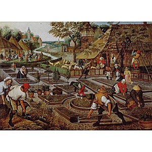 D-Toys (66947-BR01) - Pieter Brueghel the Elder: "Lle jeune" - 1000 pièces