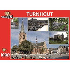 PuzzelMan (647) - "Belgique, Turnhout" - 1000 pièces