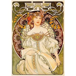D-Toys (66930-MU01) - Alphonse Mucha: "Rêverie" - 1000 pièces