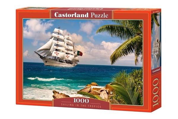 Castorland (C-103430) - "Sailing in the Tropics" - 1000 pièces