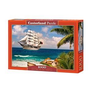 Castorland (C-103430) - "Sailing in the Tropics" - 1000 pièces