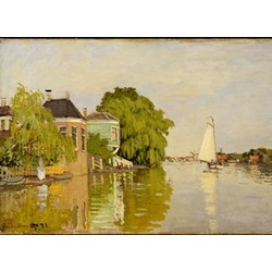 Grafika Kids (00480) - Claude Monet: "Maisons sur le Achterzaan, 1871" - 300 pièces