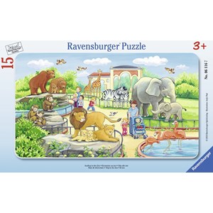 Ravensburger (06116) - "Voyage au Zoo" - 15 pièces