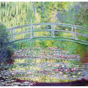 Puzzle Michele Wilson (A910-80) - Claude Monet: "Le pont japonais" - 80 pièces