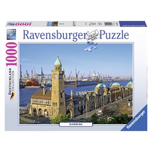 Ravensburger (19457) - "Hambourg" - 1000 pièces