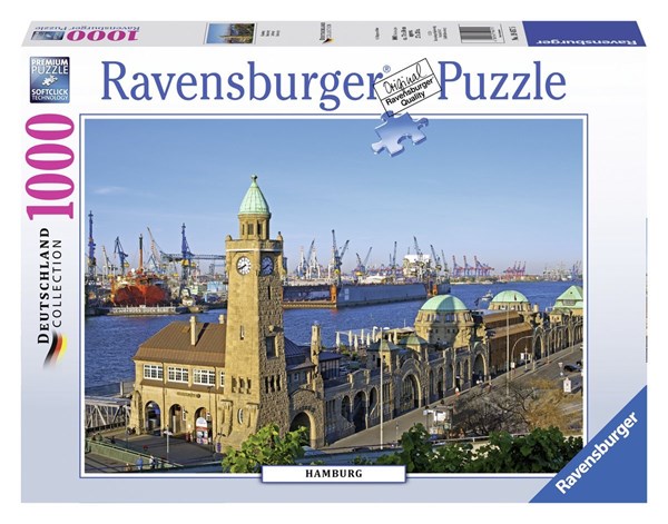 Ravensburger (19457) - "Hambourg" - 1000 pièces