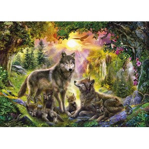 Step Puzzle (83046) - "Loups" - 1500 pièces