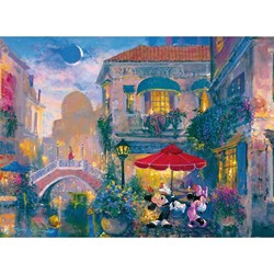Ravensburger (14725) - James Coleman: "Mickey à Venise" - 500 pièces