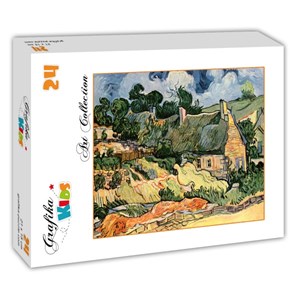 Grafika Kids (00008) - Vincent van Gogh: "Les chaumes de Cordeville, 1890" - 24 pièces