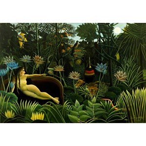 Grafika (00306) - Henri Rousseau: "The Dream, 1910" - 12 pièces