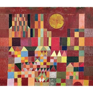 Puzzle Michele Wilson (W203-24) - Paul Klee: "Castle and Sun" - 24 pièces