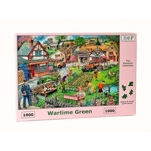 The House of Puzzles (4296) - "Wartime Green" - 1000 pièces