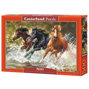 Castorland (B-52585) - "Splash" - 500 pièces